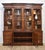 George III Mahogany Breakfront Library Bookcase, 1890s For Sale - Image 9 of 18