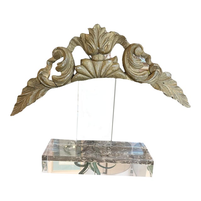 Mounted Architectural Carving, France, Circa 1890 For Sale
