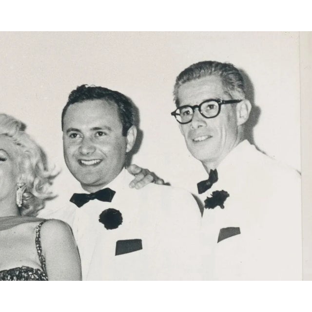 1950s Marilyn Monroe with Announcers of the Klac Radio Station, Hollywood Blvd, 1953, Photograph For Sale - Image 5 of 7