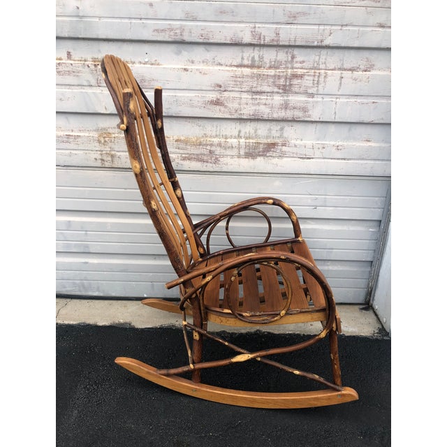 Vintage Twig Amish Rocking Chair Chairish