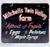 Vintage Metal Hand Painted Mitchell's Farm Stand Sign For Sale - Image 6 of 10