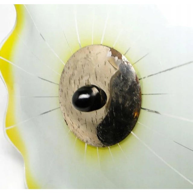 1950s Mid-Century Pendant Umbrella Lamp, Poland For Sale - Image 5 of 6