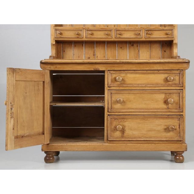 Antique Pine Hutch, Dresser or Chairish