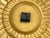 Vintage Circa 1969 Syroco Mid Century Modern Starburst Wall Clock in Antique Gold Finish For Sale - Image 18 of 18