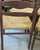 Mid 20th Century French Country Dining Chairs With Rush Seats For Sale - Image 5 of 9