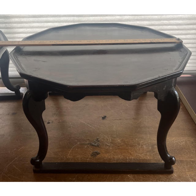 Asian Antique Korean Soban Low Tray Table For Sale - Image 3 of 10