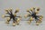 Modern Contemporary Modern Wood & Metal "Jax" Abstract Table Decor - A Pair For Sale - Image 3 of 11