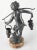 Silvered Metal Figure of a Boy Carrying Water For Sale - Image 4 of 11