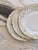 Antique Ginori Made in Italy Gold Gilt Hand Painted Plates - Set of 8 For Sale In Seattle - Image 6 of 15