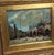 Gold Framed Venetian Piazza San Marco Original Oil Painting Signed Rergito, Mid-20th Century For Sale - Image 8 of 14