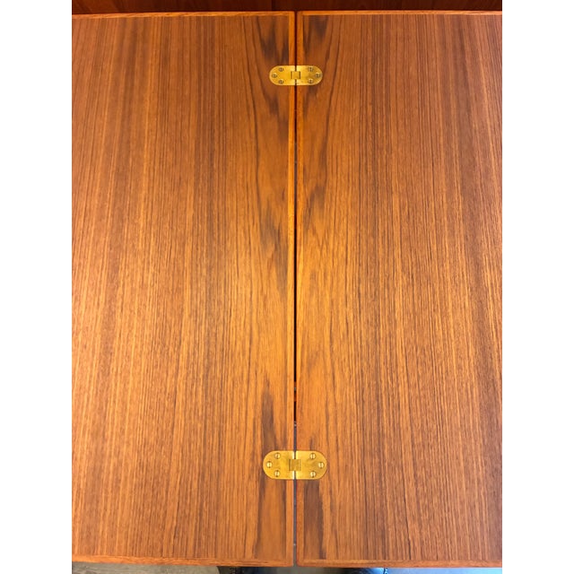 1960s 1960s Teak Bar Cart by Grete Jalk for Poul Jeppesen For Sale - Image 5 of 8