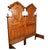 Wood Antique Italian Double Bed in Walnut Burl, Bassano del Grappa, 1890s For Sale - Image 7 of 11