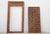 Brown Antique Indian Haveli Portal Carved Teak Door For Sale - Image 8 of 12