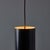 1960s Model 16513 Black Metal Cylindrical Pendants by Eila and John Meiling for Louis Poulsen For Sale - Image 12 of 13