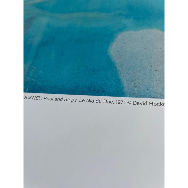 Paper David Hockney (1937-2026), Pool and Steps, 1971, Copyright David Hockney, Printed in Denmark For Sale - Image 7 of 14