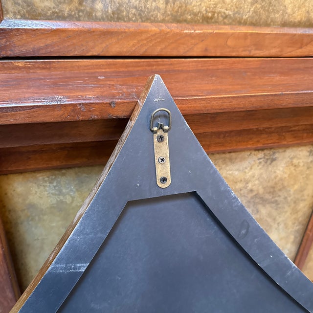 In the Style of Christopher Guy Diamond Wall Mirror For Sale - Image 9 of 12