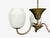 1940s Danish Modern, Pendant Light, Brass, Glass For Sale In New York - Image 6 of 12