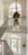 This unique pendant light showcases a sculptural, organic form deeply rooted in vintage Art Nouveau design. At its center...