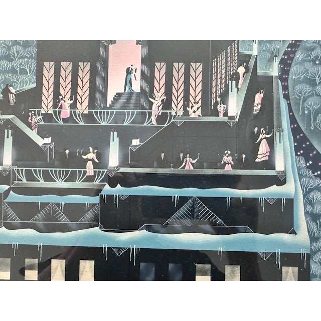 Robert Hoppe was an emmy winning painter, sculptor and set designer known for his glamorous Art Deco Cityscapes of New...