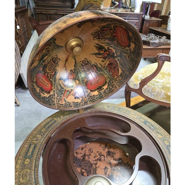 Vintage World Map Bar, 1970s For Sale - Image 5 of 7