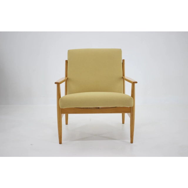 Beech Armchair, Czechoslovakia, 1960s For Sale - Image 3 of 10