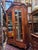 Antique French Louis XV Walnut Armoire Dual Beveled Mirrored Doors For Sale - Image 10 of 12