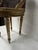 Wood Louis XVI Style Armchair in Wood and Gilded Stucco For Sale - Image 7 of 18