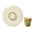Traditional Mid 18th Century Italian Majolica Trembleuse Cup & Saucer, Castelli For Sale - Image 3 of 13