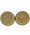Ceramic Pair of 1940s Roseville Zephyr Lily Bermuda Blue Candlestick Holders For Sale - Image 7 of 10