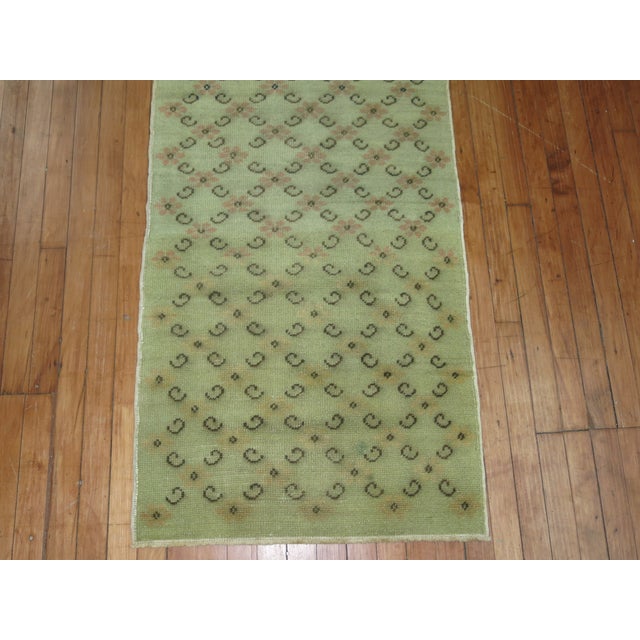 Green Vintage Turkish Rug 2′4″ × 4′9″ Chairish
