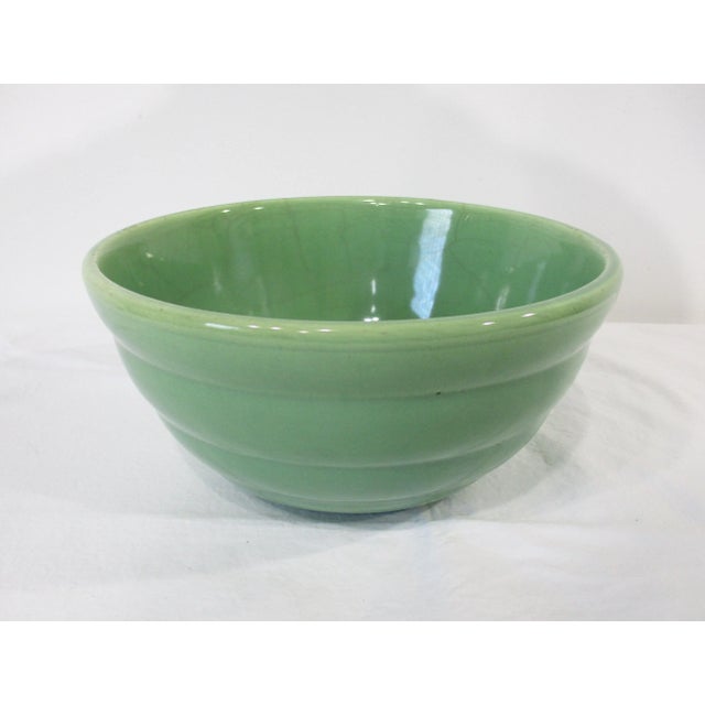 Mid-Century Modern Bauer Large Ring California Pottery Bowl Set For Sale - Image 3 of 18