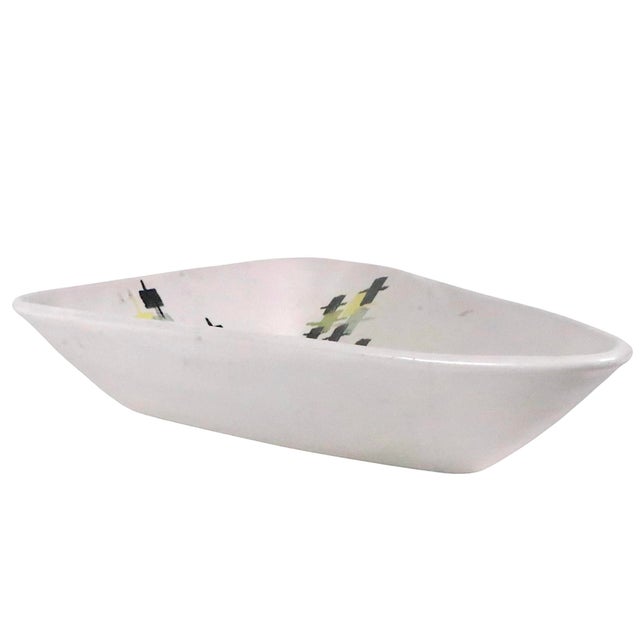 Classic Mid Century ceramic pottery bowl, this piece is in excellent, original, clean and ready to display condition, free...