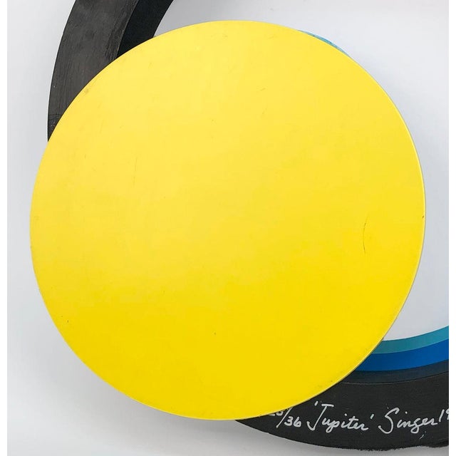 Clifford Singer Etude in Resonance (jupiter), 1991 - Signed For Sale - Image 4 of 4