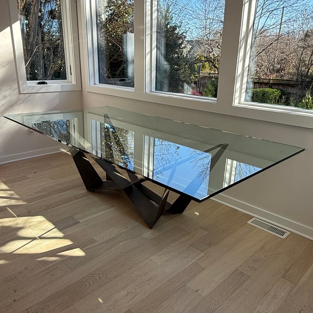 Metal Cantoni Skorpio Keramik Dining Table For Sale - Image 7 of 11