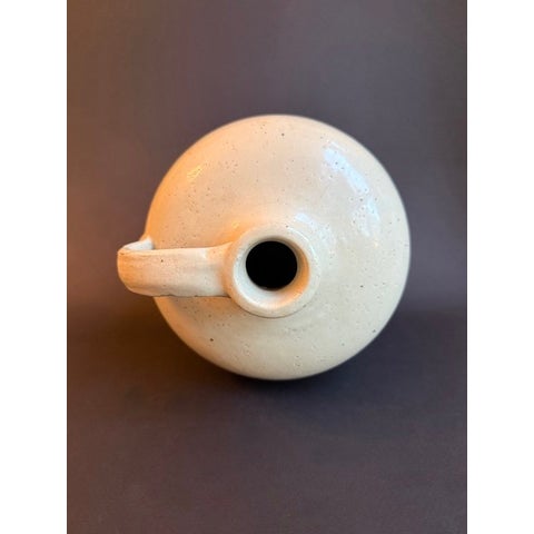 Ceramic 1920s Stoneware Beehive Jug With Strap Handle For Sale - Image 7 of 7