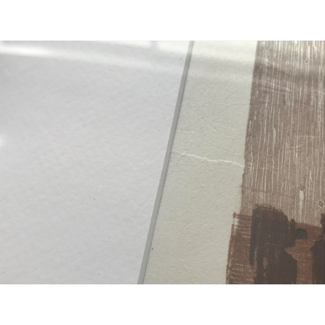 Michael Rothenstein Modernist Woodcut, 1961, Signed and Framed For Sale - Image 12 of 12