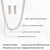 85.1 Ct Natural Moonstone Handcrafted Tennis Necklace With Drop Earrings Set - 3 Pieces For Sale - Image 13 of 15