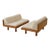 Pierre Chapo "L09e" Two-Seater Sofas, a Pair, 1960s For Sale