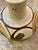 Ceramic Ceramic Pendant Flared Bowl With Bold Pattern, Denmark 1960s For Sale - Image 7 of 9