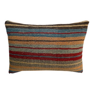 Antique 19th Century Turkish Wool Kilim Pillow For Sale