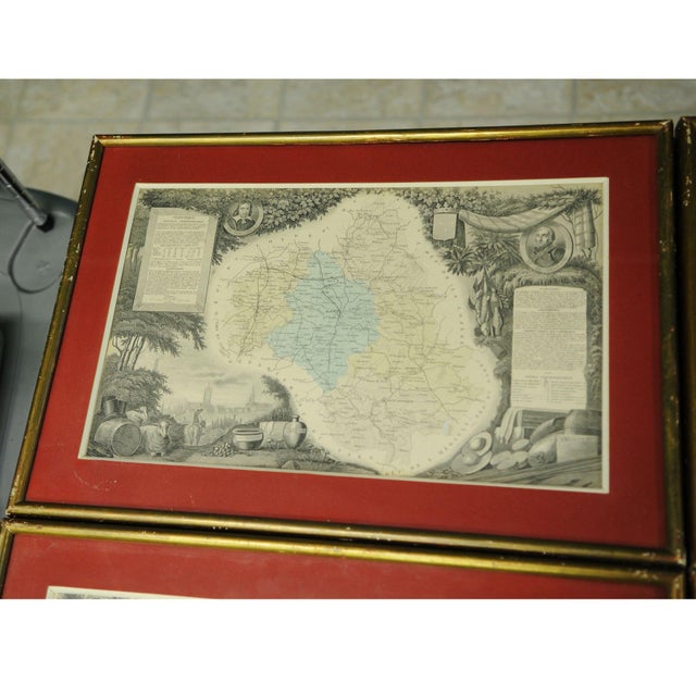 Set of 4 Antique French Maps For Sale - Image 4 of 9