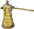 Moroccan Early 20th Century Handmade Calligraphy-Engraved Moorish Brass Coffee Pot Accent For Sale - Image 3 of 13
