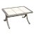Vintage Aluminum & Tile Top Outdoor Patio Cocktail Table For Sale