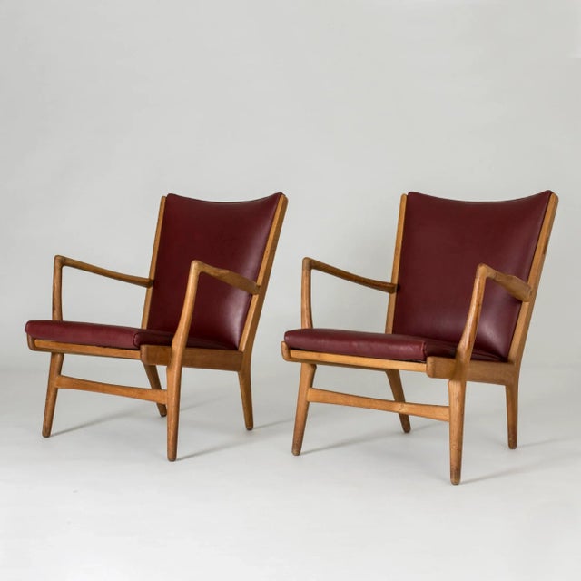 Set of Model AP 16 Lounge Chairs by Hans J. Wegner for A.P. Stolen, 1960s For Sale - Image 9 of 9