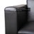 Animal Skin Black Chrome and Leather Serge Armchair with Swivel Function from Brühl For Sale - Image 7 of 14