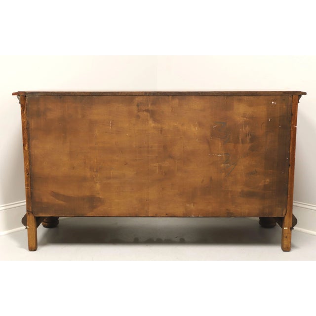 Late 20th Century Oak Jacobean Revival Style Sideboard For Sale - Image 4 of 12