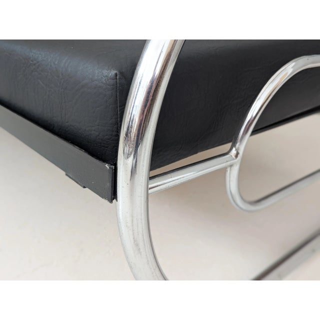 Bauhaus Tubular Steel Sofa by Hynek Gottwald, 1930s For Sale - Image 11 of 17