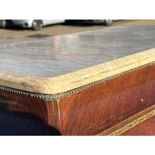 French Style Drinks Cabinet with Ormolu and Marble For Sale - Image 11 of 13