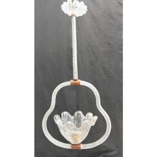 1940s Murano Glass Chandelier from Barovier & Toso, 1940s For Sale - Image 5 of 9