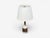 Mid-Century Modern Gordon & Jane Martz, Table Lamp, Walnut, Beige Ceramic, Usa, 1960s For Sale - Image 3 of 11